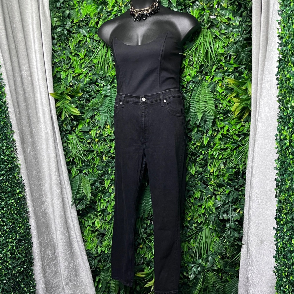 Abercrombie & Fitch Jeans Black Size 31 Slim Fit The Skinny High Rise Denim 3772